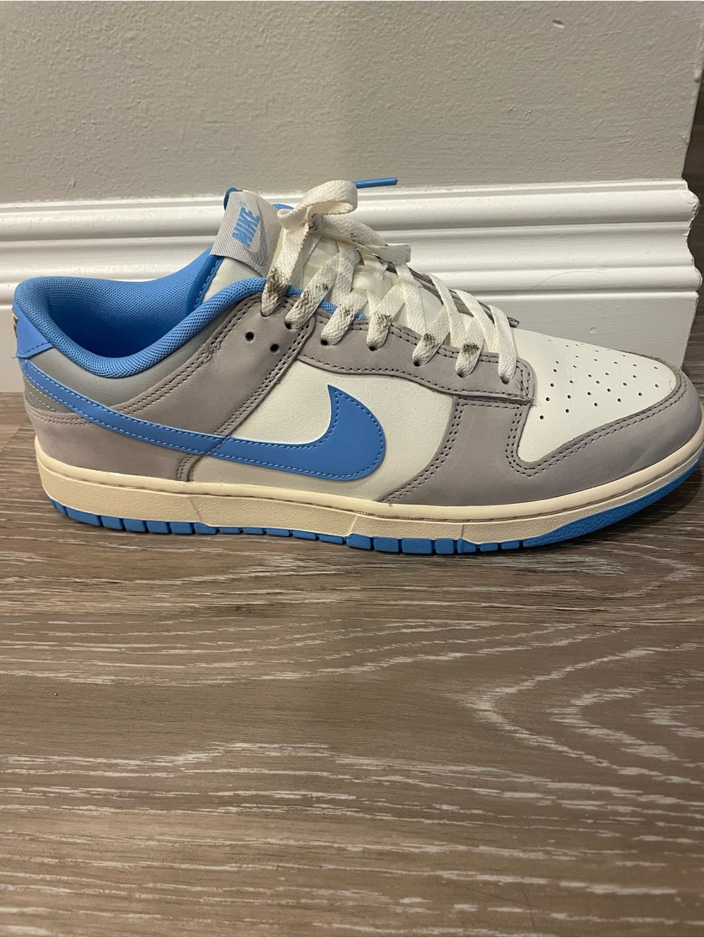 Nike Dunk Low Light Blue & White